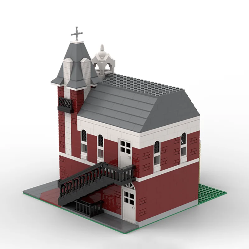 Moc Bausteine Amerikanischen Haupt Straße Luxus Hotel Technologie Modulare Ziegel Modell Geschenke Weihnachten Spielzeug DIY Sets Montage