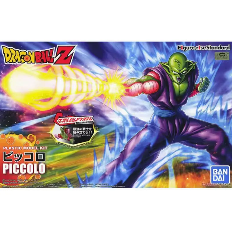 BANDAI Original Figure-rise Standard Dragon Ball Z Piccolo Super Saiyan Gohan Model Kit Action Anime Figure Assembly Toys Gifts