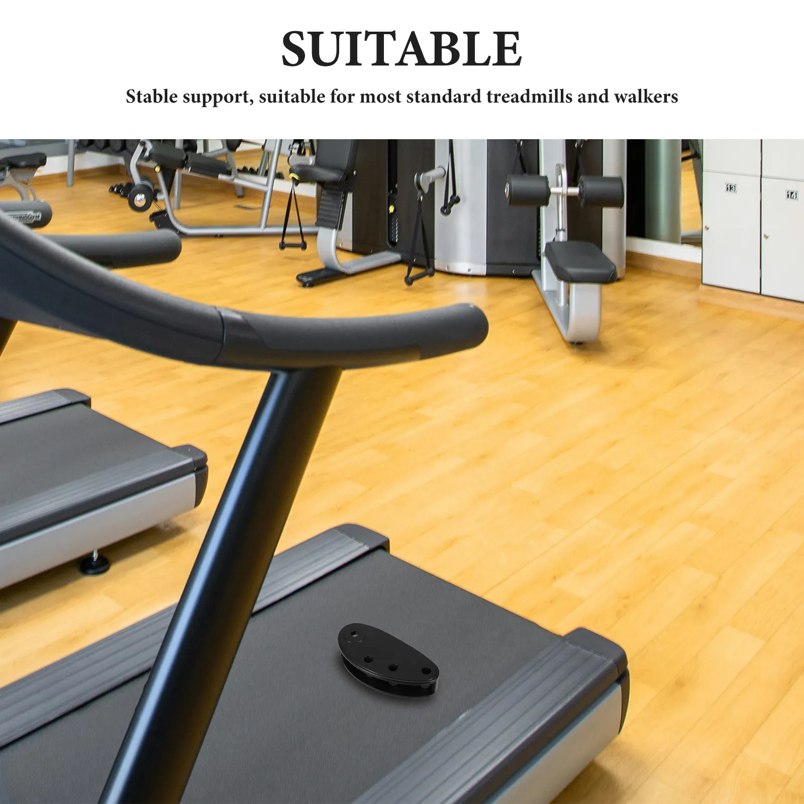 Treadmill Incline Adjustment Feet Slope Tubes Up to 24Mm Wide Walking Machine Replacement Parts Portable Fitness