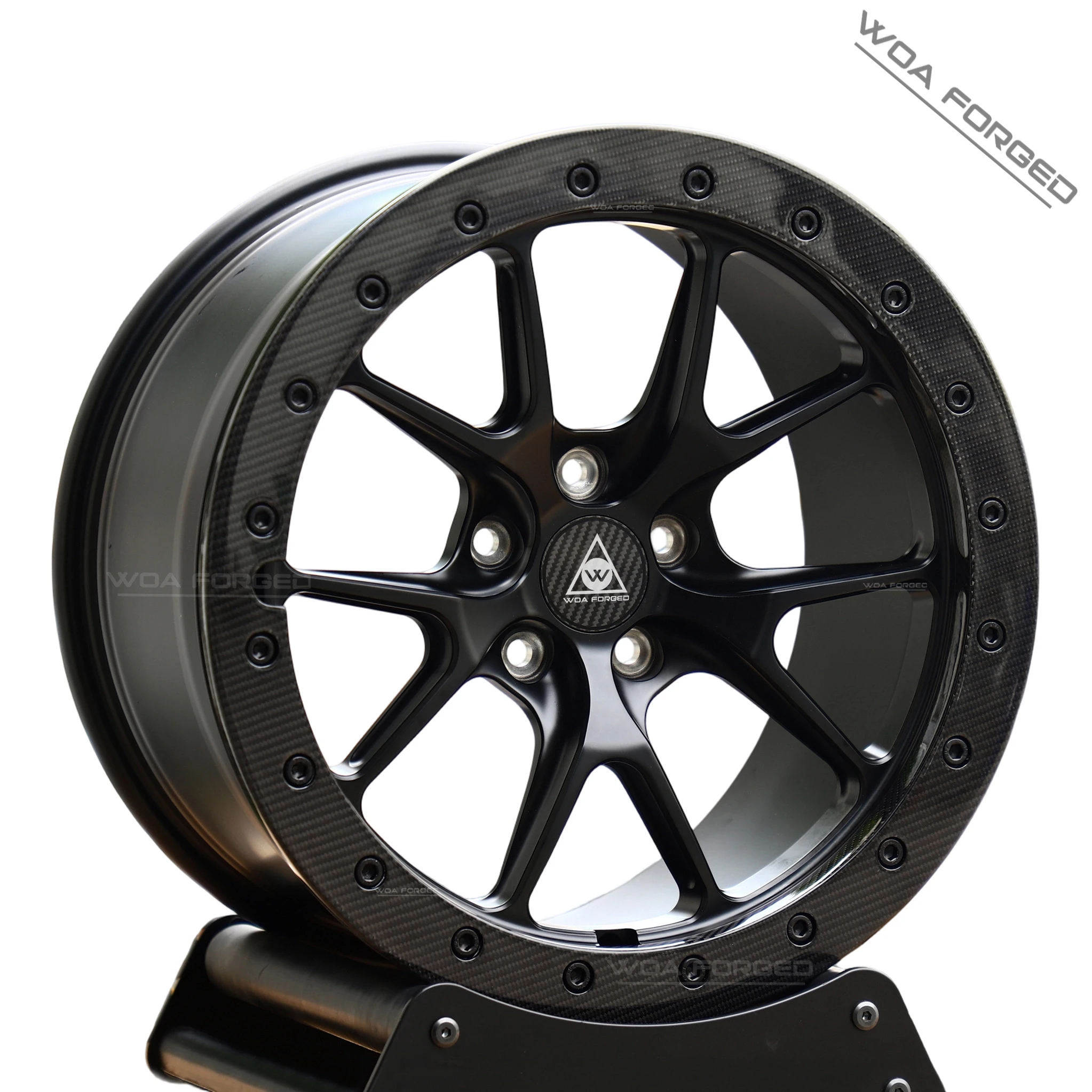 تخصيص 6061T6 WOAFORGED VS-5RS عجلات مزورة 18-22 بوصة سيارة الركاب طبق عميق كروم مصقول Beadlock التحديثية/ترقية