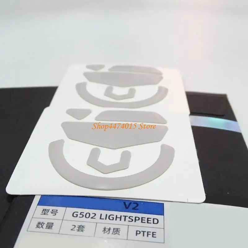 K1AA 2Pack EsportStiger โค้งงอการเล่นสเก็ตของเมาส์ร่อนเท้าแผ่นรองเมาส์สำหรับการเคลื่อนไหวแบบไร้สาย G502