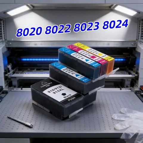 1Set For HP8020 8022 8023 8024 compatible ink cartridge for hp OfficeJet Pro 8025 8026 8028 8035 printer  912xl
