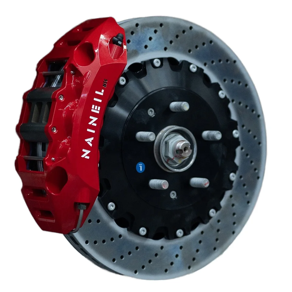 

High-Performance Ceramic Brake Pads NS6 6-Pot Caliper 6-Piston Kit for BMW VW Golf MK4 MK5 MK6 GTI New Rear Big Brake