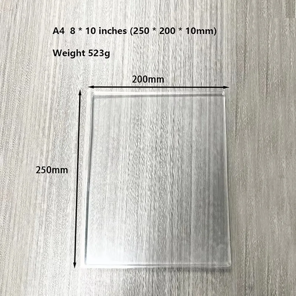 جديد 1 قطعة جل الصحافة Monoprinting طباعة لوحات هلام لوحة ل الصحافة الفن لصنع البطاقات ، سكرابوكينغ ، الفنون #4