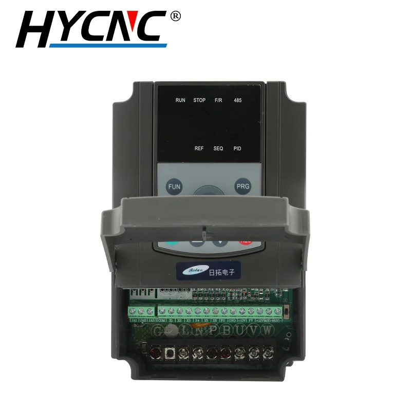 Inversor Rituo VFD 1.5kw inversor de accionamiento 220V 380V AC Motor de conversión de frecuencia controlador de Control de velocidad trifásico