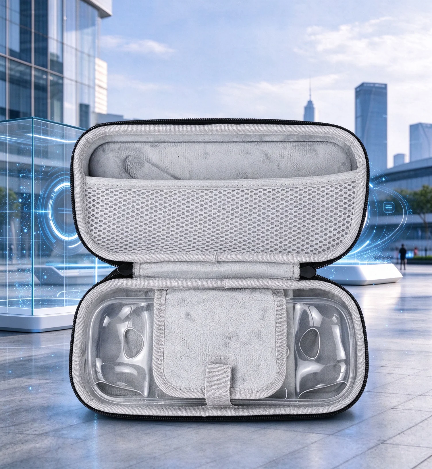 Hard Storage Carry Case For Retroid (Pocket 6) Protective Pouch Holds The Device Tightly And Lowers Damage Risk Caused By Accide