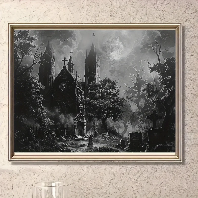 

500/1000/1200/2000PCS Puzzles Halloween Landscape Patterns Jigsaw Toys for Leisure and Entertainment Suitable for Beginners