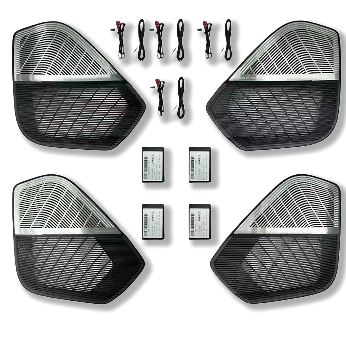 

For Audi Q8 Q7 door BENE&OFSOUND speaker cover with ambient light