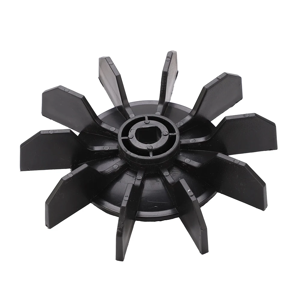 Air Compressor Blade Fan Blade Outer Diameter 135mm/5.3Inch Shaft Hole 14mm/0.6Inch Waterproof Replace Plastic Tool D Type Hole