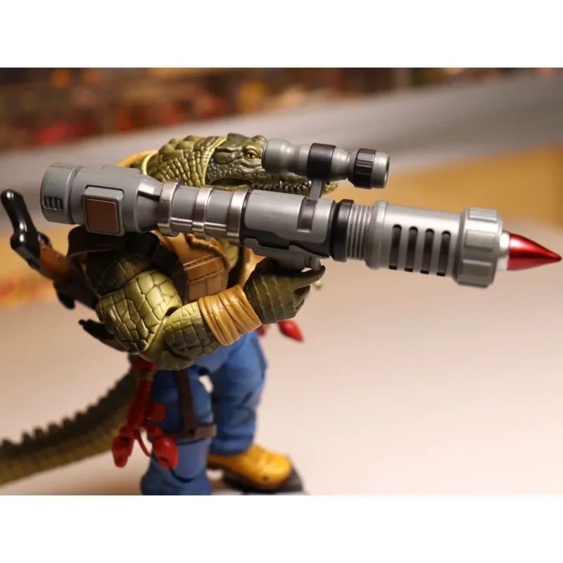 JOYTOY TMNT Wojownicze Żółwie Ninja Leatherhead Figurka Akcji 1/18 Model Zabawka