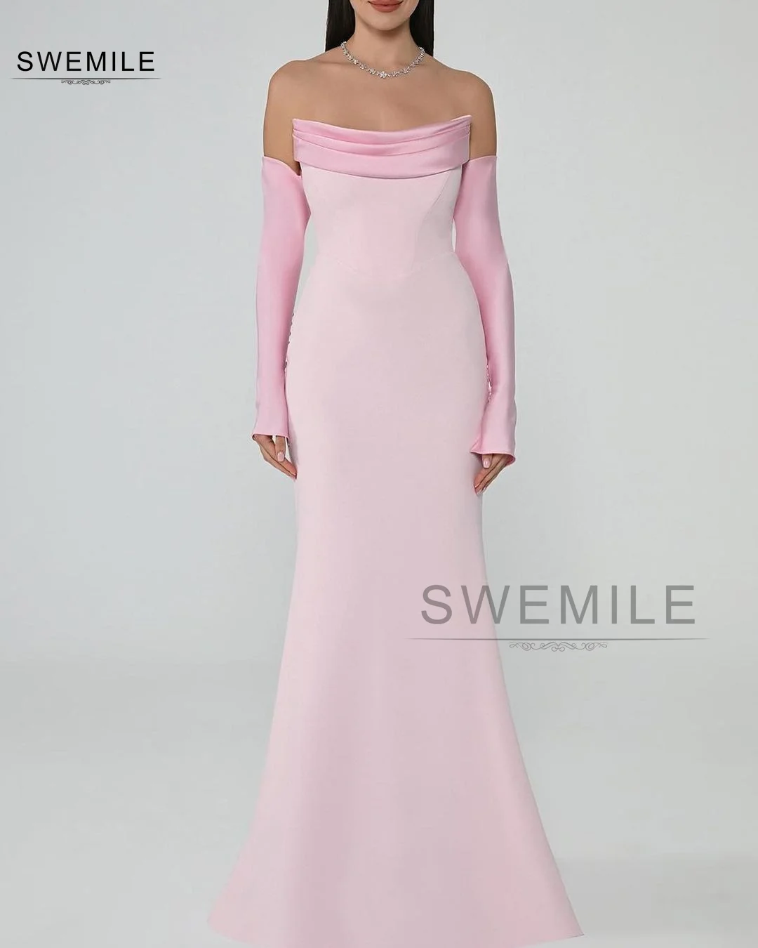 Pink Long Dress Wedding Party Dress Prom Dresses Evening Dresses Dresses For Special Events Party Dresses Strapless