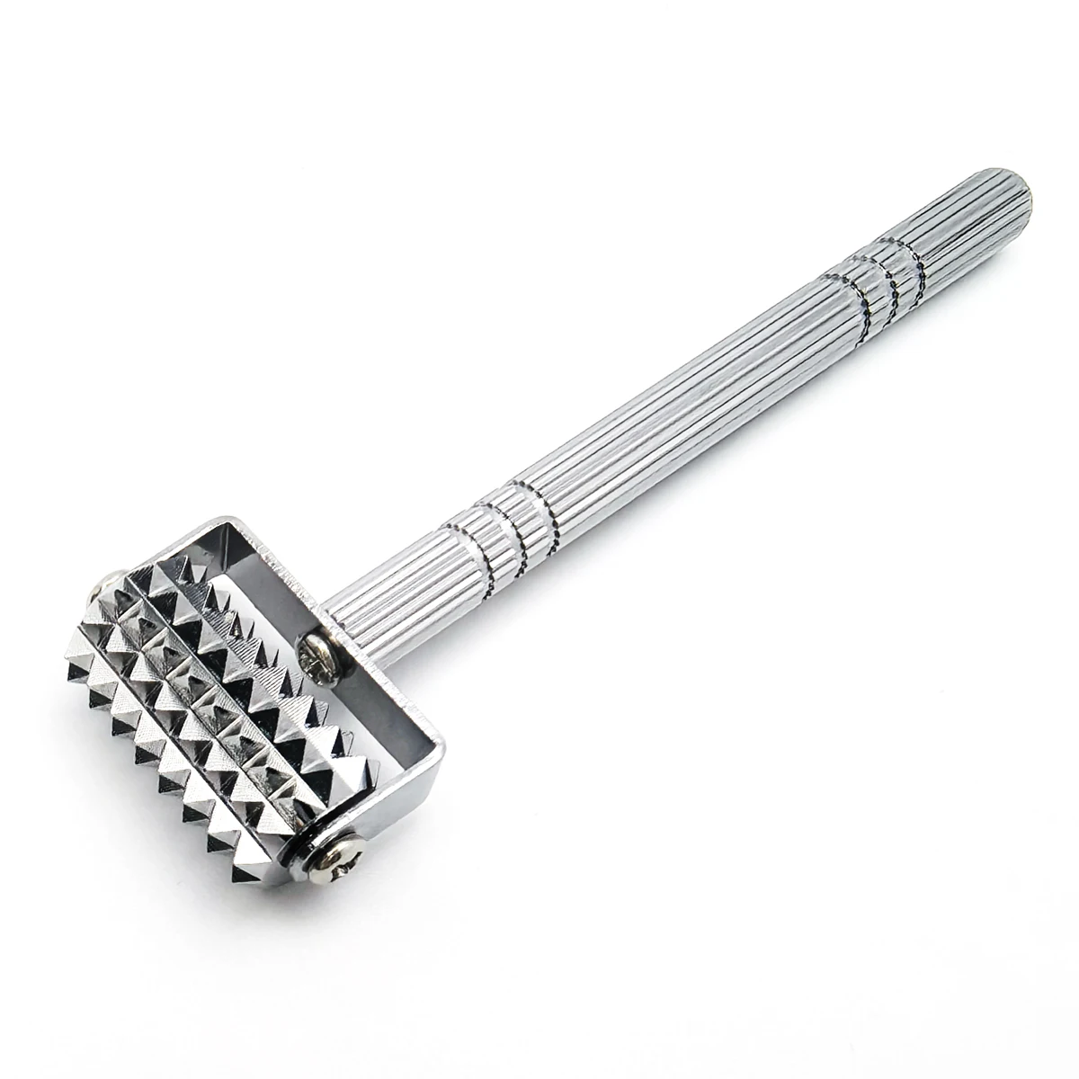 Stainless Steel Facial Massage Roller Deep Tissue Massage Tool for Face, Acupressure Massager Body for Hand, Foot, Neck SPA Care