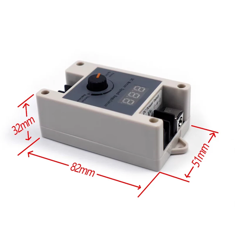 433M PWM Wireless Remote Control Speed Controller Adjustable Long-Range DC Motor Control 12V 24V 5A for Home Automation Scooter
