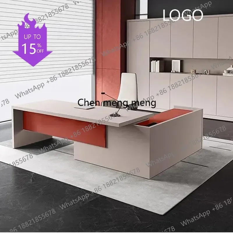 

K182Organizers Office Desk Gaming Conference Professional Office Desk Minimalist Executive Escrivaninha Entrance Hall Furniture