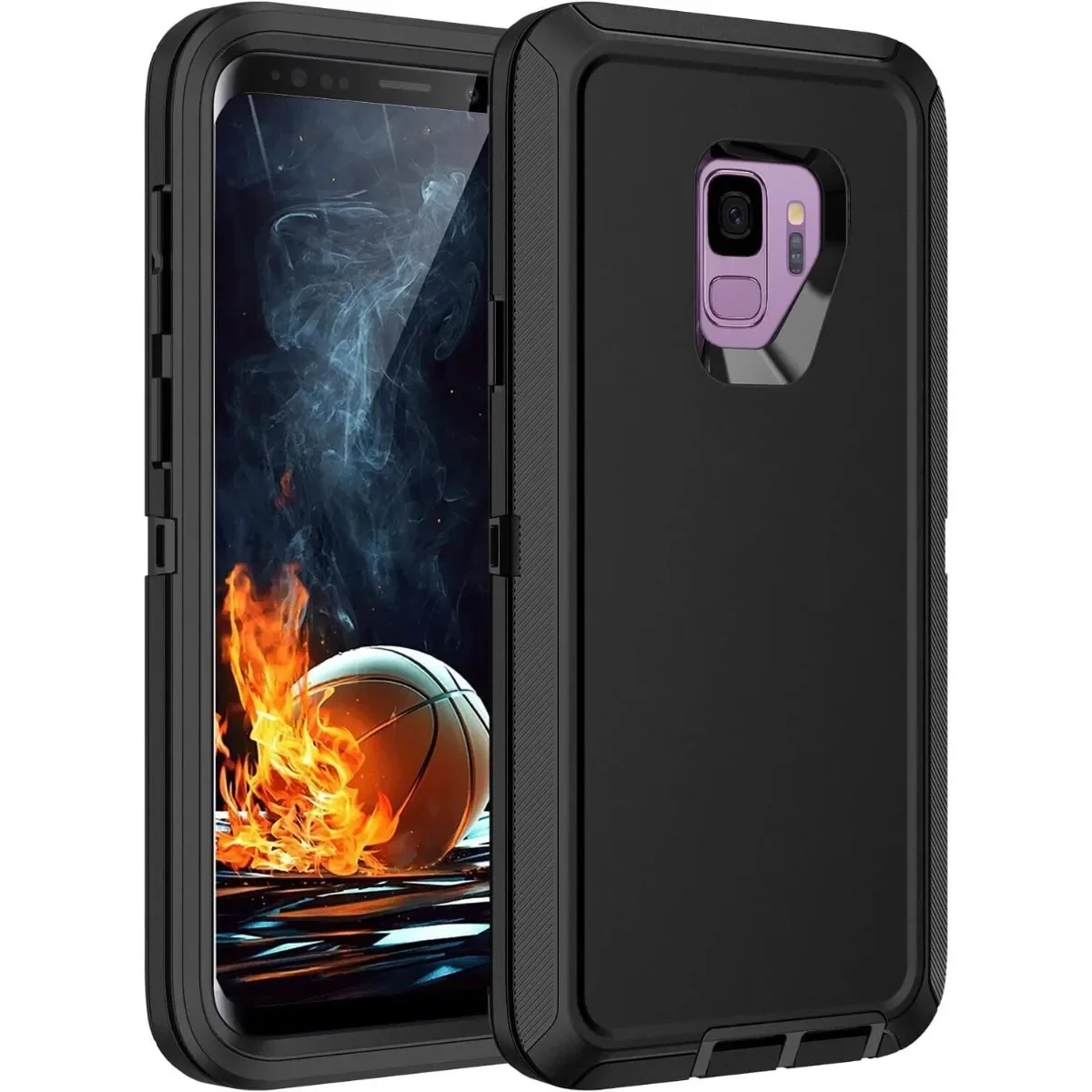 For Samsung Galaxy S9 Plus S9 Phone Case Heavy Duty Rugged Shockproof Defend Hybrid Protective Case