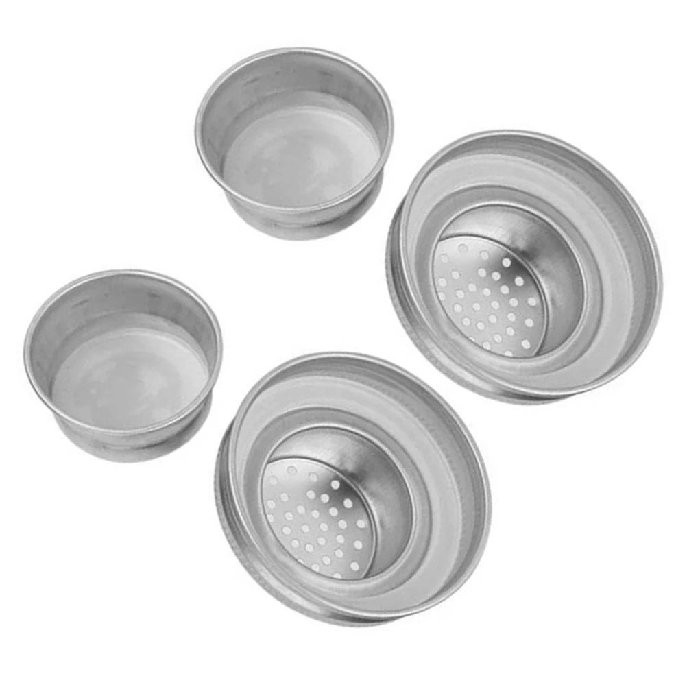 

2 pcs Stainless Steel Mason Jar Lids Canning Jar Spice Dispenser Caps For Salt Pepper Flour Mix Drinks Airtight Easy