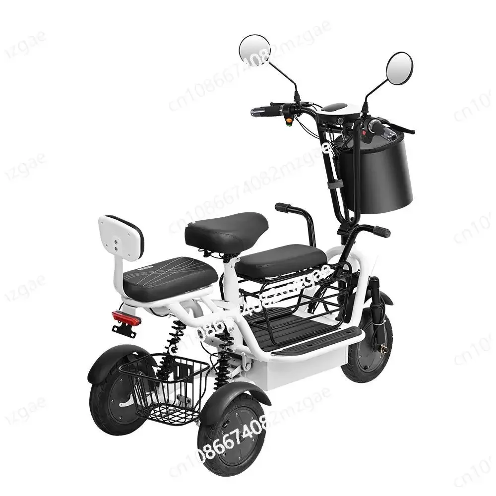 

Электрический трехколесный велосипед, бытовой маленький электромобиль, складной самокат для родителей и детей для пожилых людей