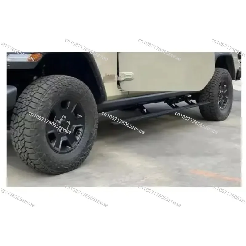 Car Accessories Automatic Foot Pedals Electric Side Steps Retractable Running Boards for 2022 Jeep Gladiator Mojave
