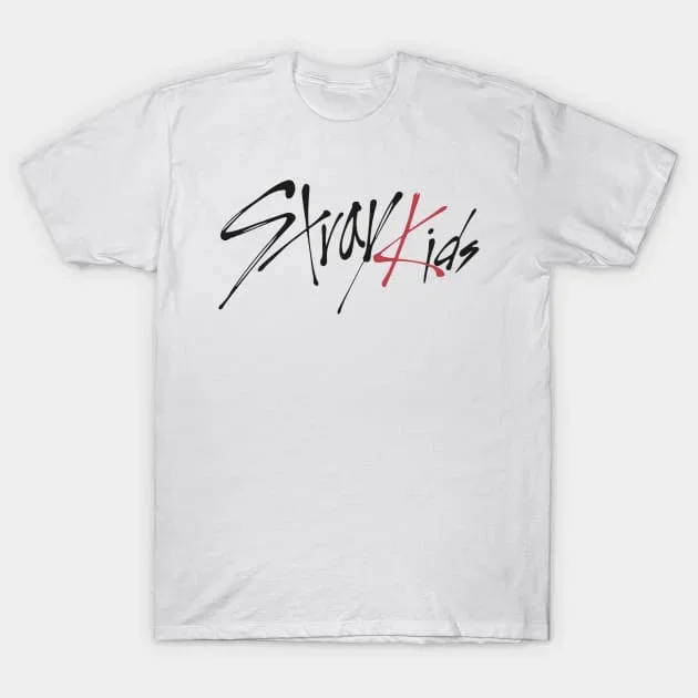 KPOP Stray Kids High quality Cotton T-shirt O Neck Tees Short Sleeve Tops Elegant Men Women Clothing Classic Unisex T Shirt