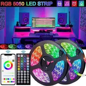 USB -LED -Streifenleuchten für Raumdekoration, RGB 5050, Bluetooth -Anwendungssteuerung, flexibles Lampeklebeband, Diodenband 6 Hauptverkäufe LED Bandquelle - №4