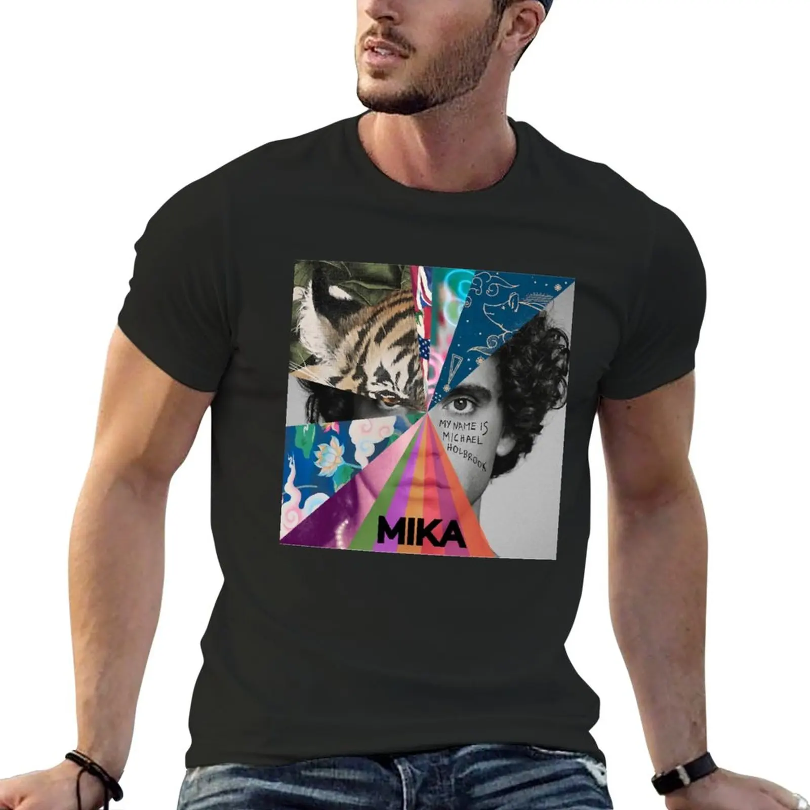 

Mika my name is michael holbrook T-Shirt customizeds boys animal print shirt sweat shirts mens clothing