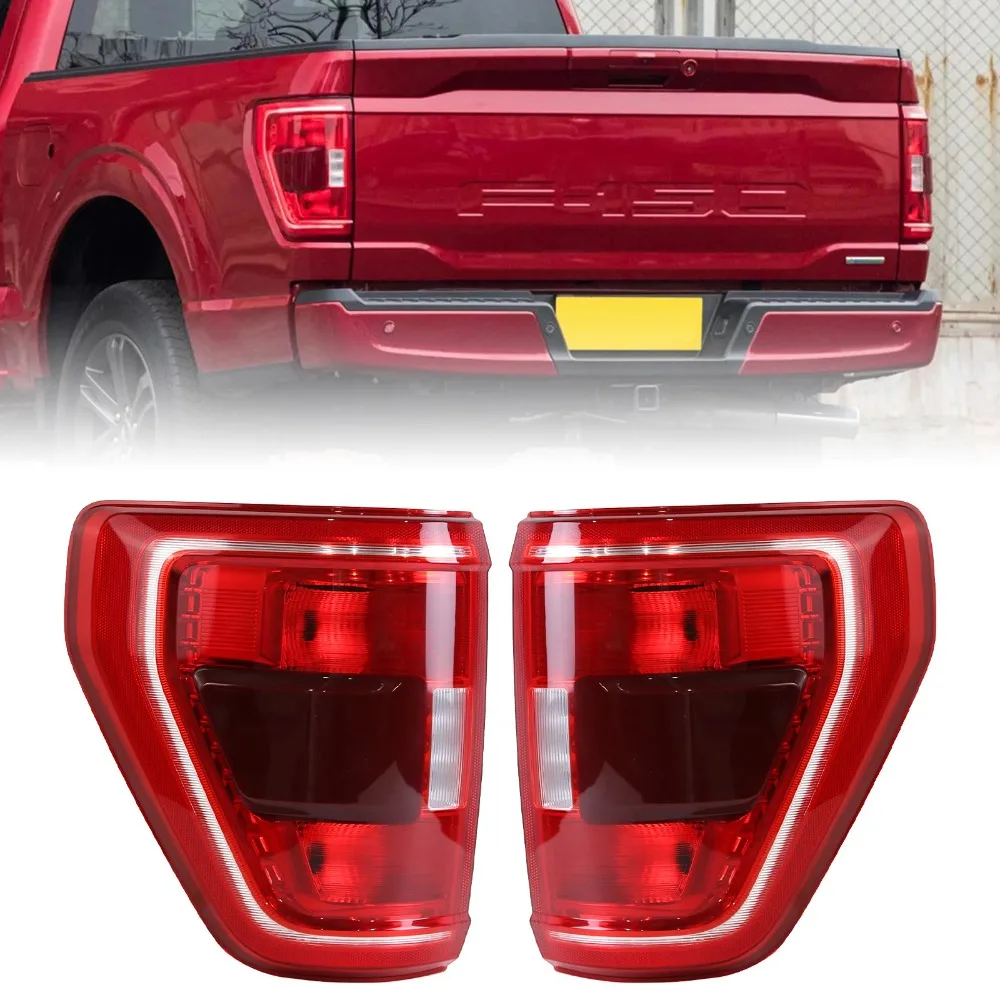 

Задние фонари (левый и правый) с функцией контроля слепых зон для Ford F150 F-150 XLT 2021 2022 2023