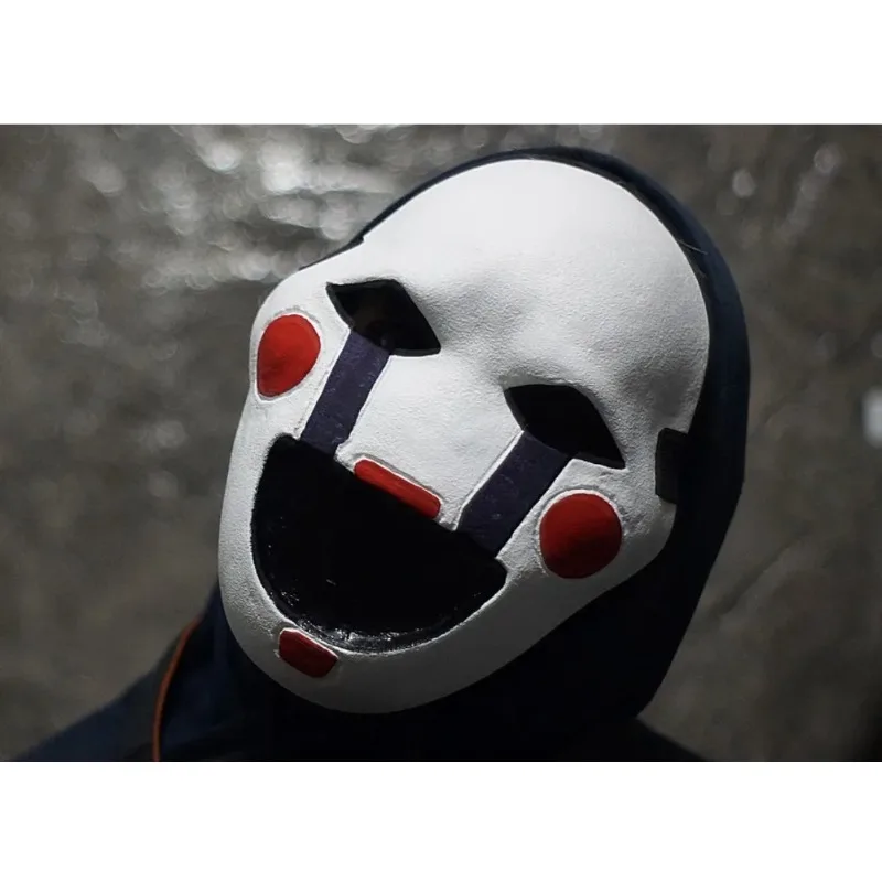 

Joker Mask Cosplay Fancy Dress Up Full Face Funny Clown Resin Mask Props Roleplay Masquerade Mask for Carnival Party Proms Decor