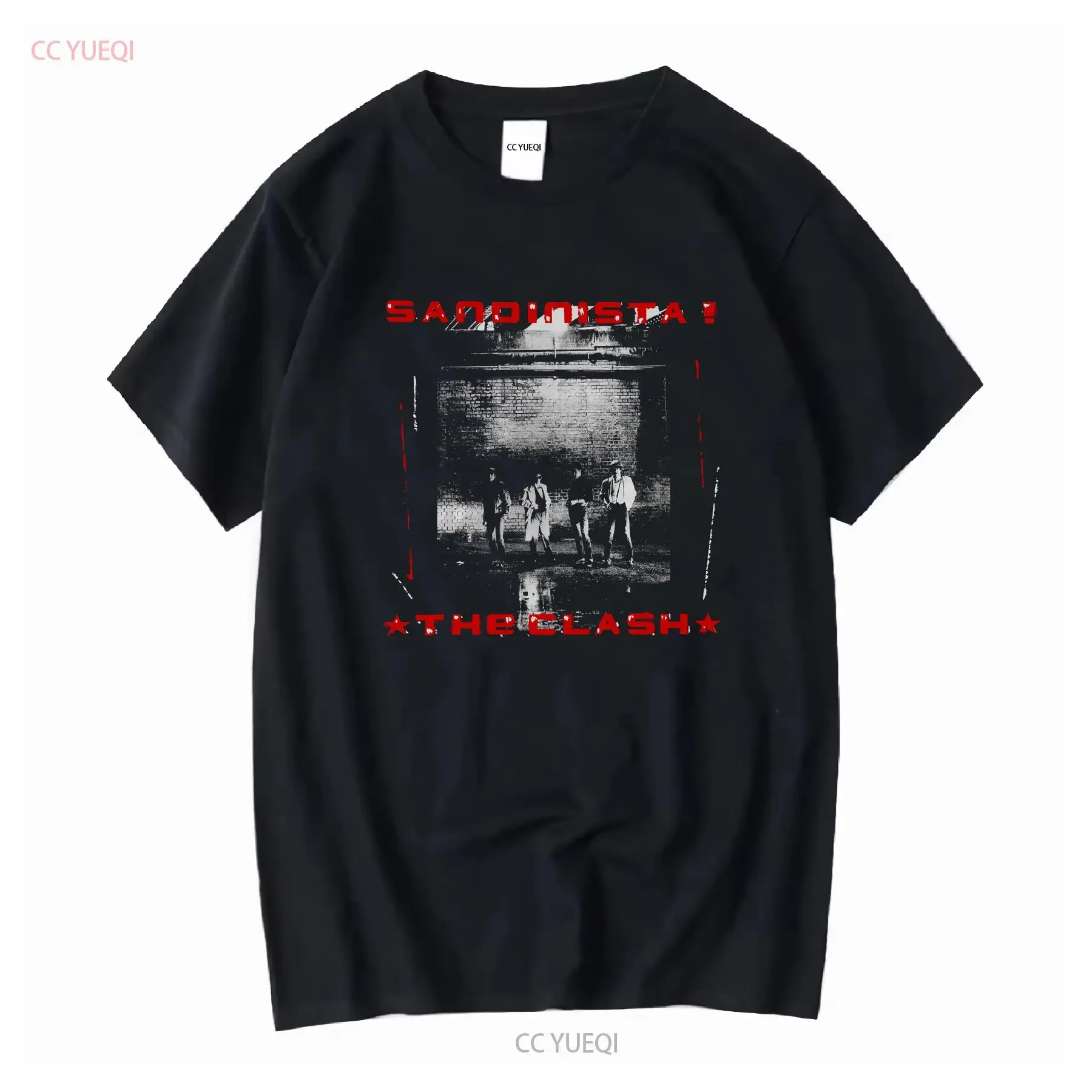 Sandinista The Clash camiseta magnífico siete Hitsville UK Junco Partner vintage lavado suave ropa de diseñador