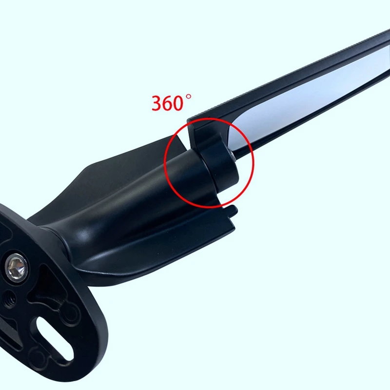 4X Motorcycle Mirrors Modified Wind Wing Adjustable Rotating Rearview Mirror For YAMAHA R15 R25 R3 R1 R1S R6 R6S V2 V3