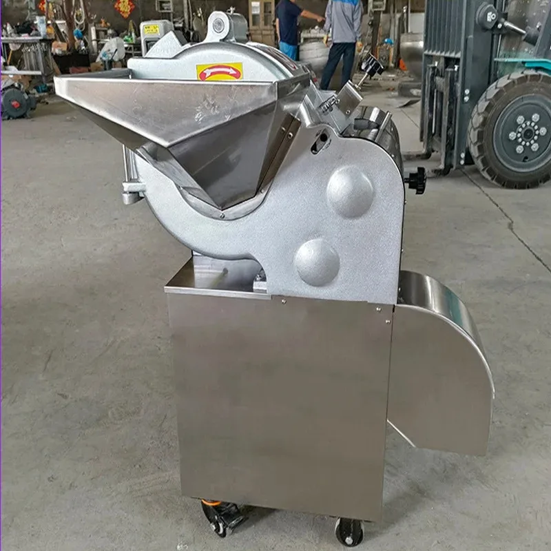 304ステンレス鋼ポテトキャロットトマトダイサー業務用野菜スライサーマシン