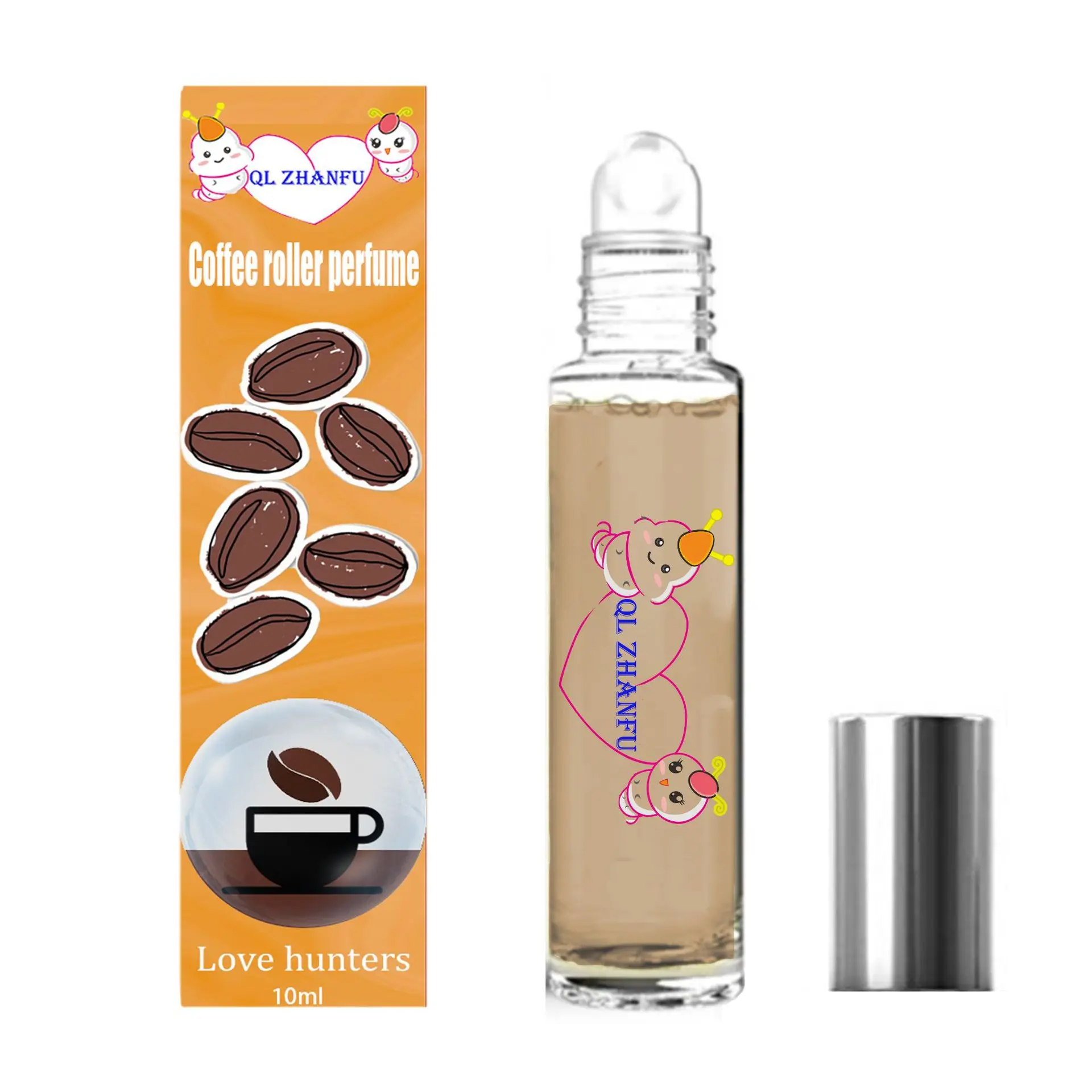 Adult Attractant Coffee Scented Perfume 10ml Rollerball Pheromone Fragrance New Development Pheromone Aromatherapy Eau De Parfum