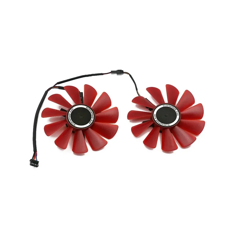 85MM 4Pin GPU Cooling Fan FDC10U12S9‑C For XFX RX570 RS RX580 RS RX480 Graphics Video Card