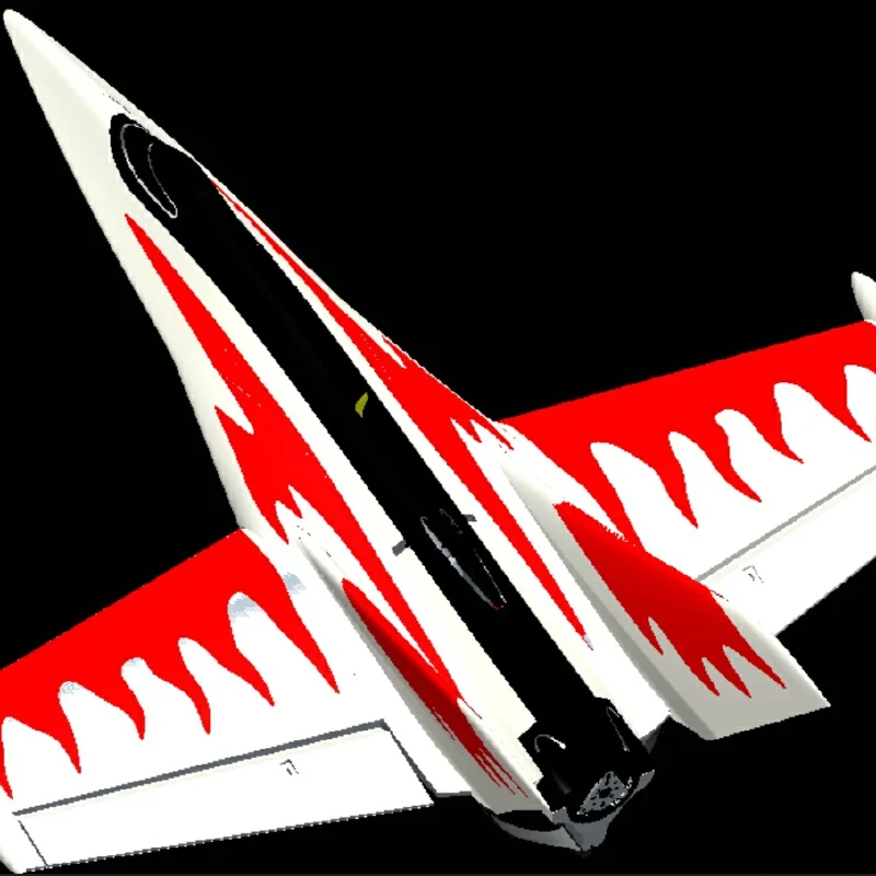 

Высокоскоростное треугольное крыло, закаленный вручную радиоуправляемый самолет T750 T780, тяговая модель игрушки, модель самолета с дистанционным управлением