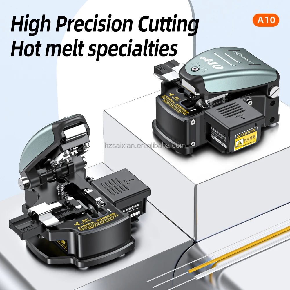 Tumtec-A10 High Accuracy Fiber Optic Cutter for Cold Fusion Hot Fusion for FTTH Network with Plane Angle ≤ 0.5°