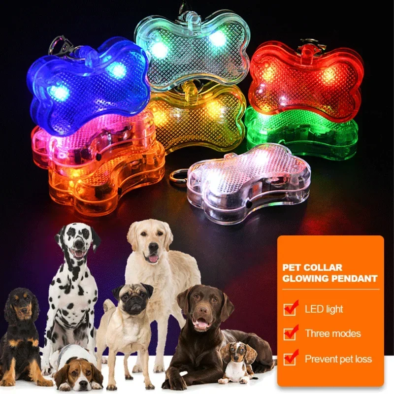 Night Glow Pendant for Dogs Safety Pet Luminous Bright Decor Dogs Spotlight Light Waterproof Running Lights Dog Accessories