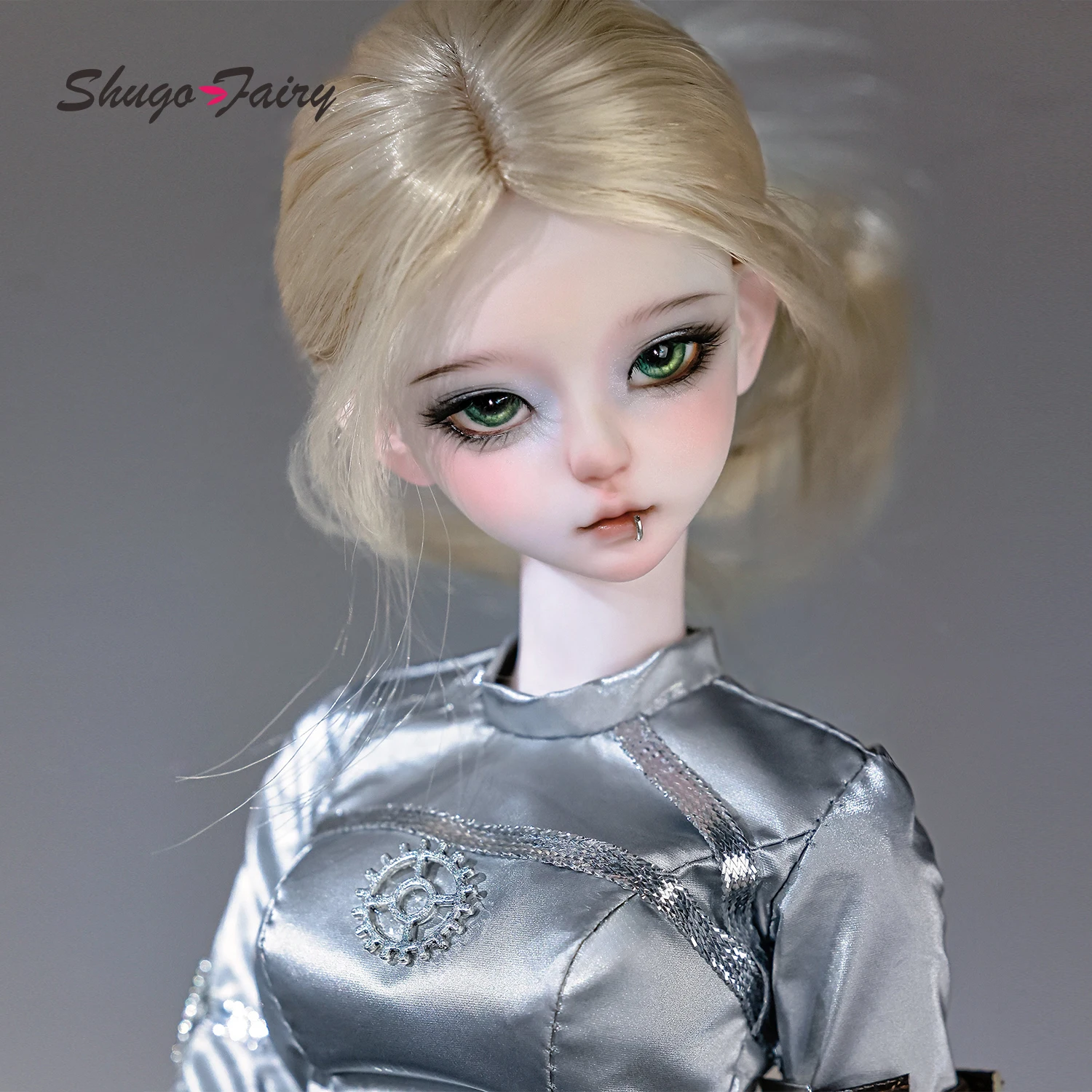 

Faina F Ball Jointed Doll 1/4 Full Set Punk Techwear Style Female Racer Knight Version Resin Art Doll Shuga Fairy