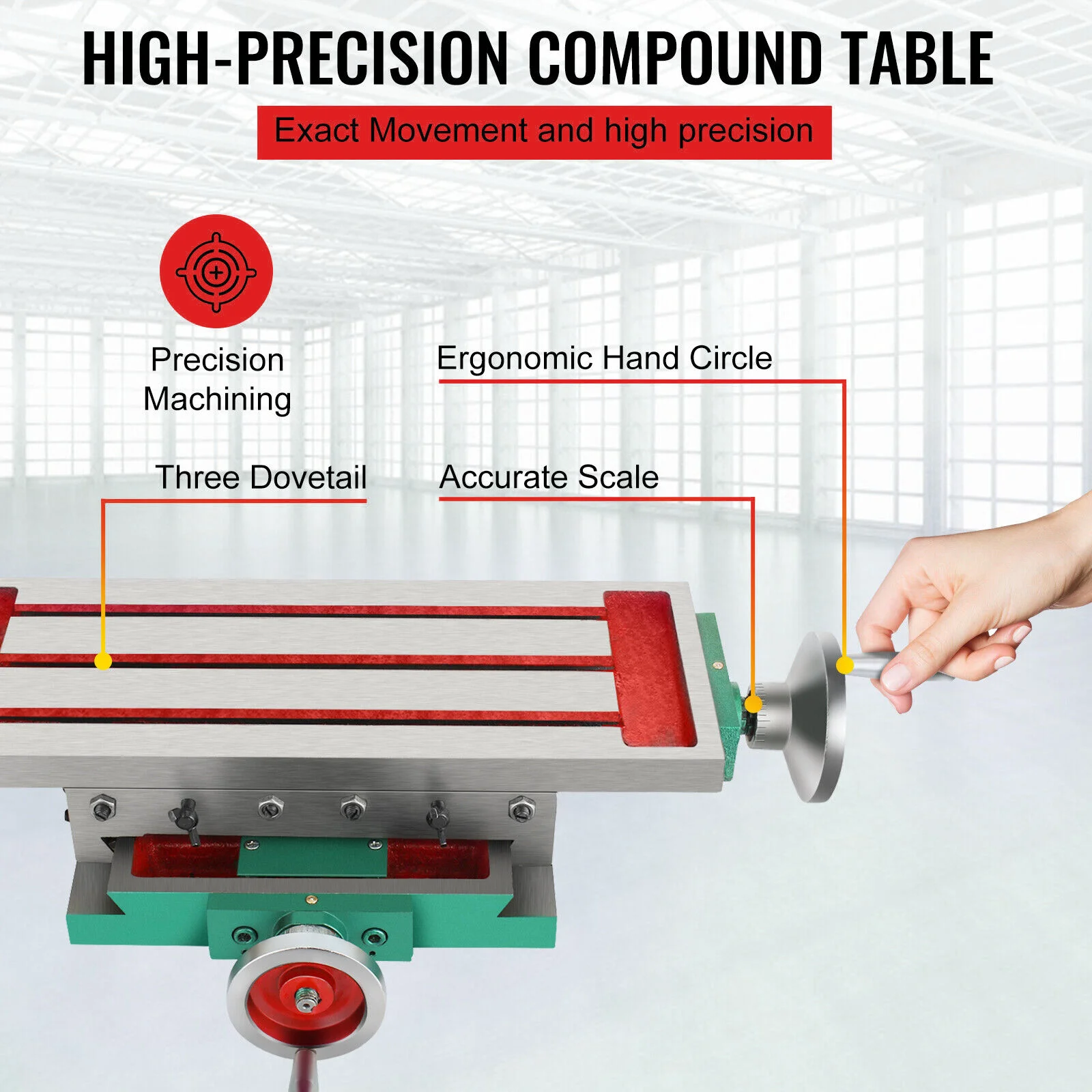 X/Y Axis Cross Table fresatrice Compound 2 assi 4 vie tavolo di lavoro tavolo di Coordinate regolabile per trapano da banco nuovo