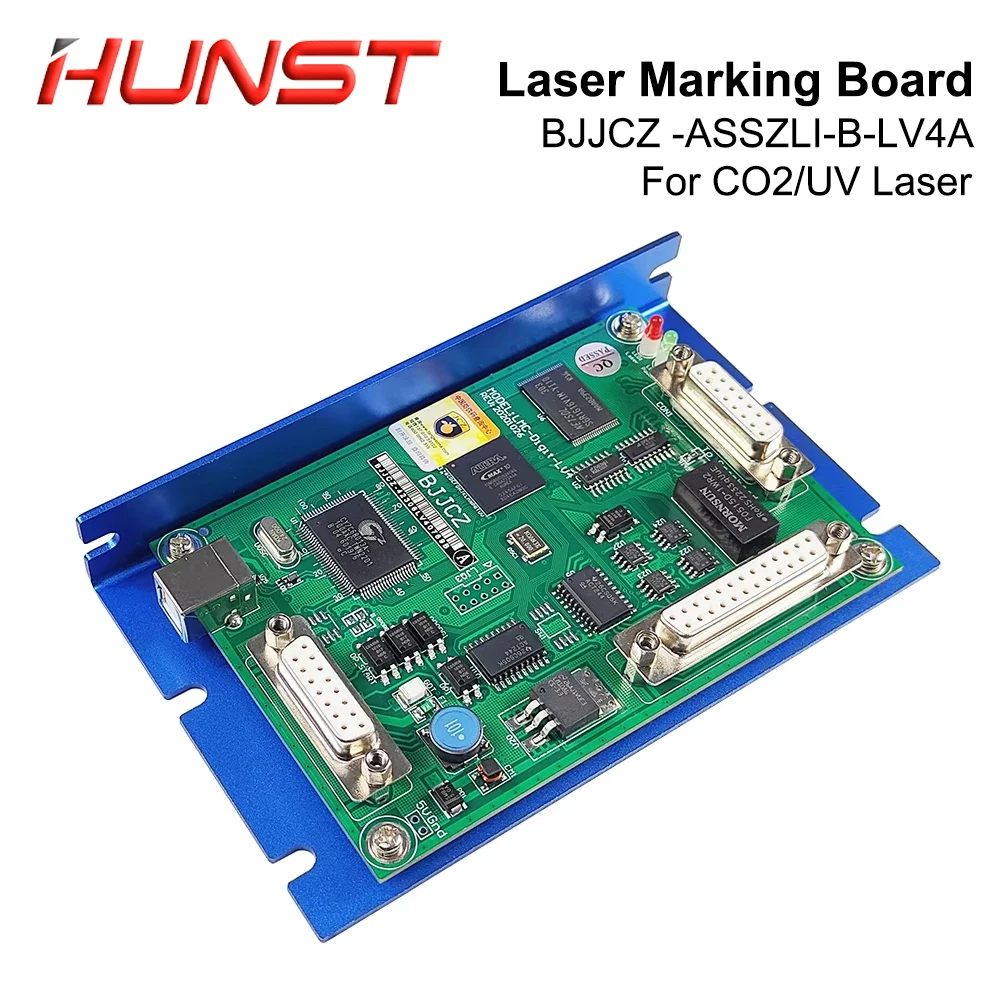 HUNST Co2 UV Laser Marking Controller JCZ LMC-DIGIT-LV4 Marking Board BJJCZ EzCad for 10.6um Co2 Marking Laser Tube