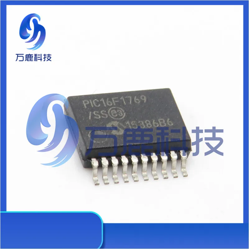 Pic16F1769-I/Ss Mcu 8-Bit Pic Risc 14Kb Flash 2.5V/3.3V/5V 20-Pin Ssop Tube