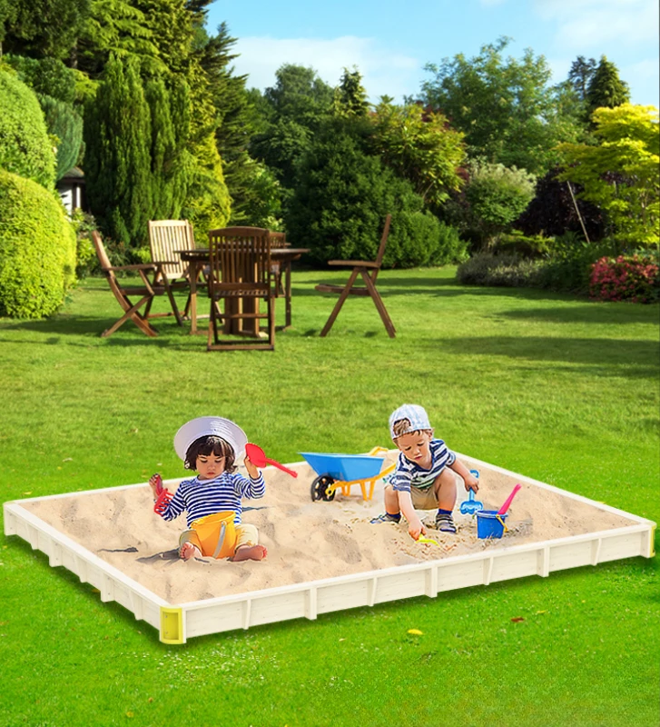 Sand Pond, Sand Pit Fence, Outdoor, Indoor, Family, Kindergarten, Outdoor Toy Play,