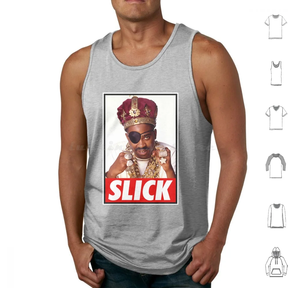 Slick Rick The Ruler Dj Электронные майки Жилет без рукавов Big Daddy Американский рэпер Хип-хоп Хэллоуин Digable Planets