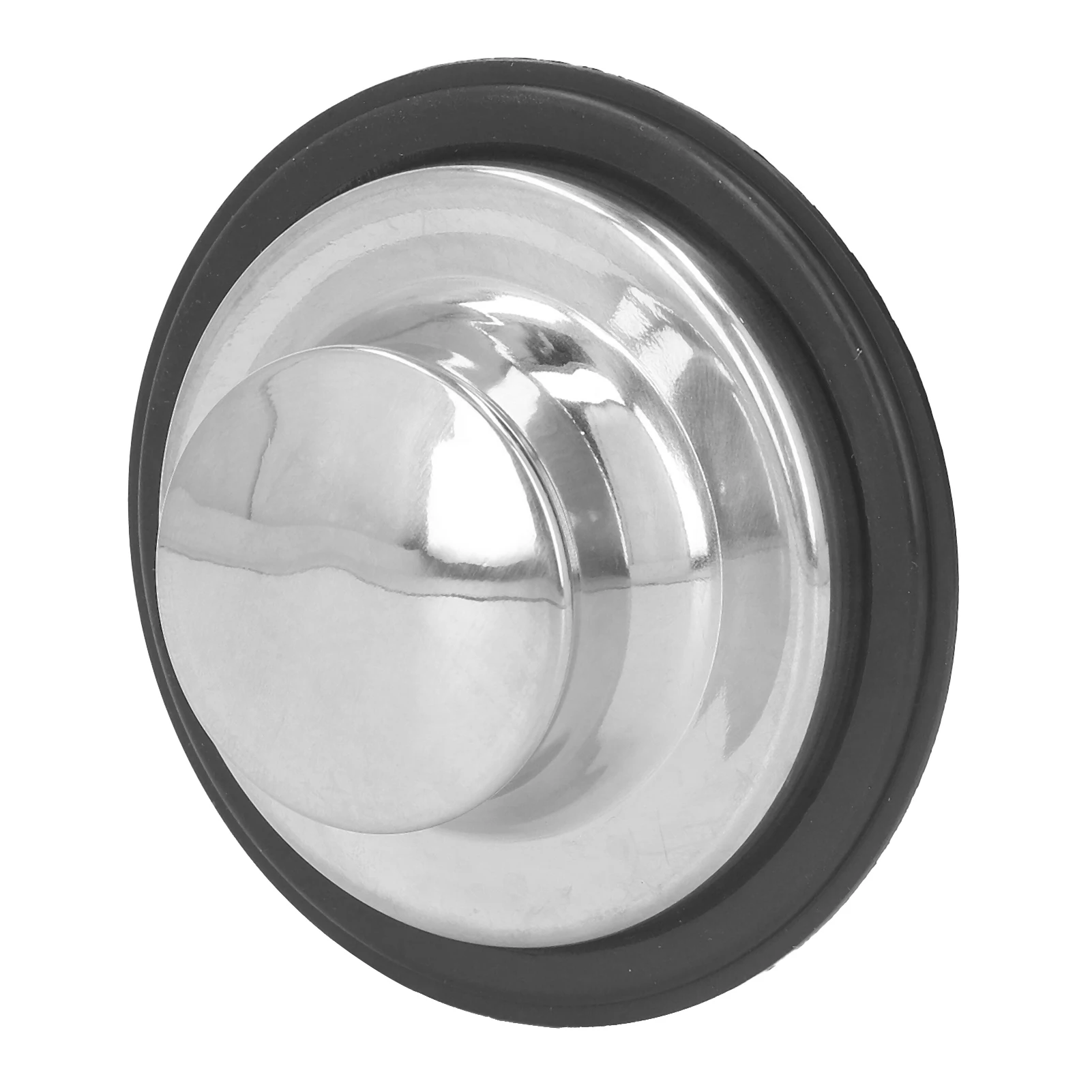 Kitchen Sink Stopper Brushed Stainless Steel Garbage Disposal Drain Plug Sealing Anti-leakage Sink Plug Cover 86mm OD