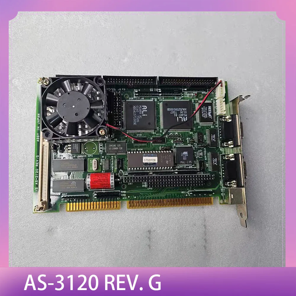 Injection molding machine equipment AS-3120 REV. G half length industrial control motherboard