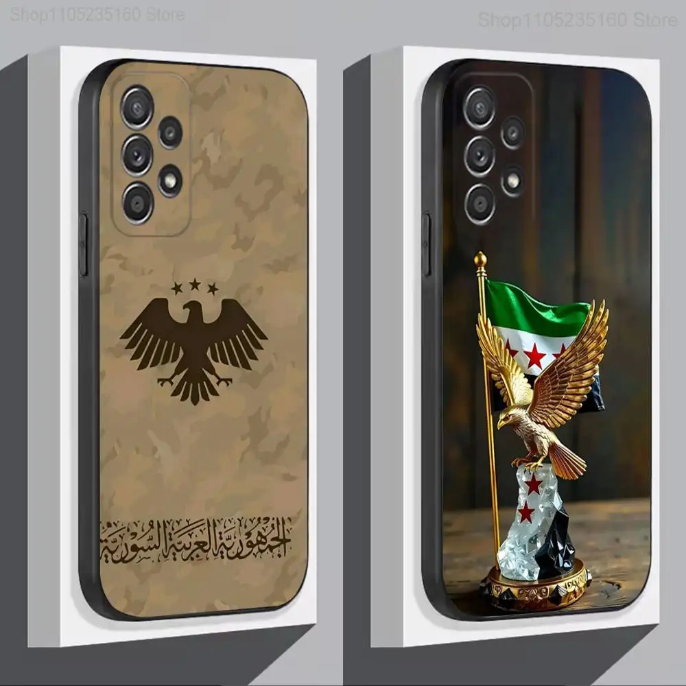 

Syria S-Syrian Flag National Phone Case For Samsung S 9,10,21,30,22,23,24,25,Ultra,Plus,Lite,FE,4,5G Black Soft Case
