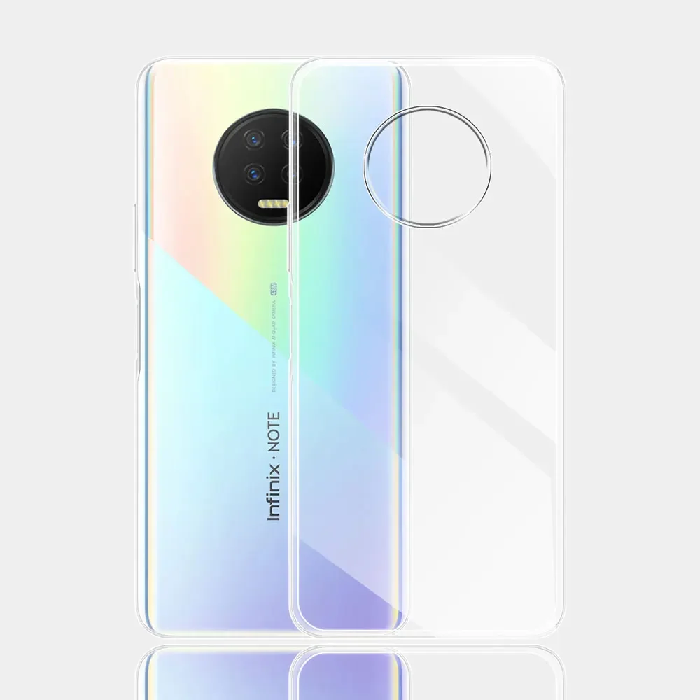 For Infinix Note 7 X690 Case Clear Silicone Soft TPU Phone Case For Infinix Note 7 Back Cover Funda For Infinix Note 7 Coque