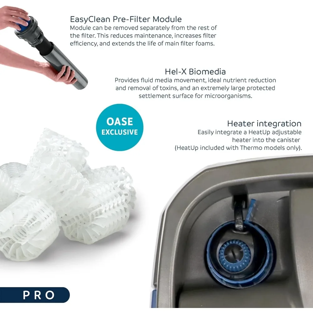 BioMaster External Filter for Aquariums up to 70 gallons, Multi-stage Filtration image 3