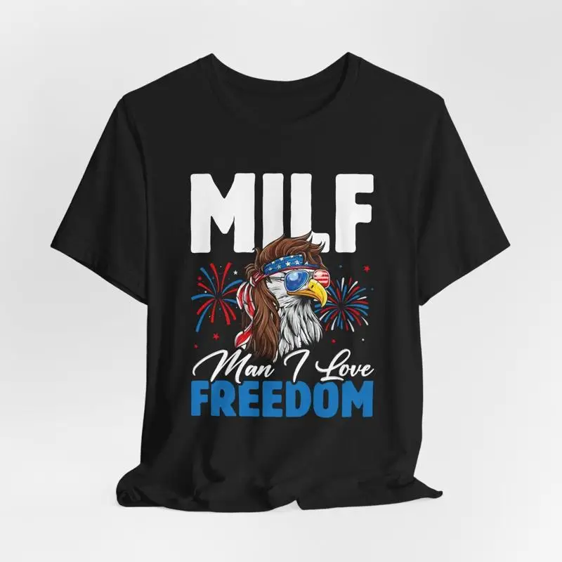 

MILF American shirt,America Independence day shirt, Patriotic t-shirt unisex