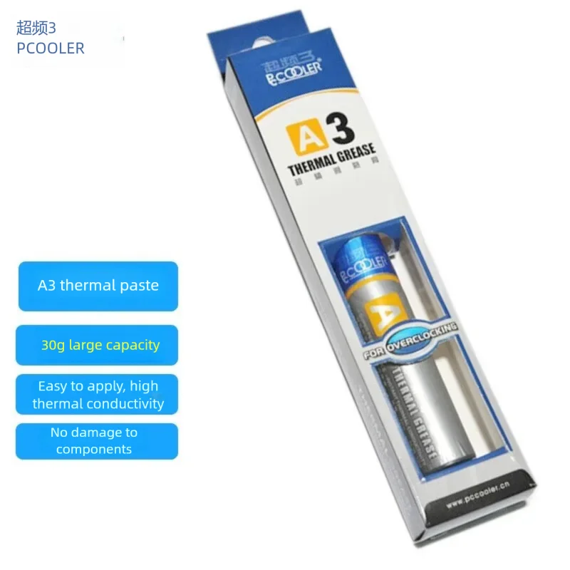 

Термопаста 12,8 Вт/М.К, 30 г, термопаста для компьютерного процессора, CPUVGA, графический процессор, светодиодная силиконовая смазка для ноутбука, пластик для радиатора ПК