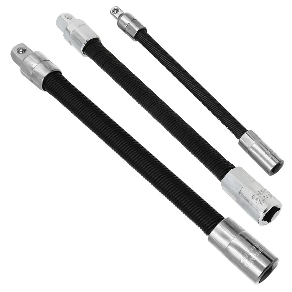 

Flexible Socket Extension Bar Set 1/4 3/8 1/2 Inch Shaft Drive Bar Impact Extender Tools ,Flexible Socket Bar Impact Extender