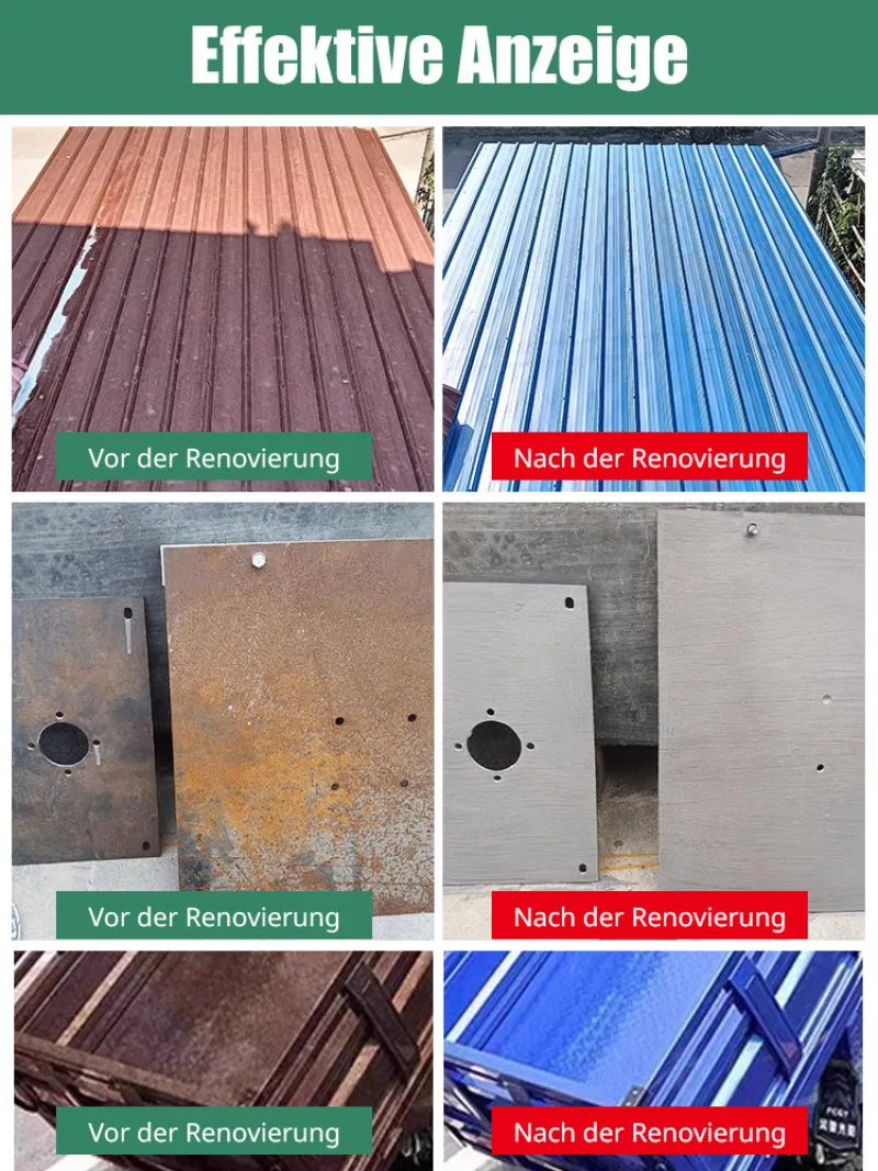 Iron door renovation rust removal paint metal antirust coating primer special coating